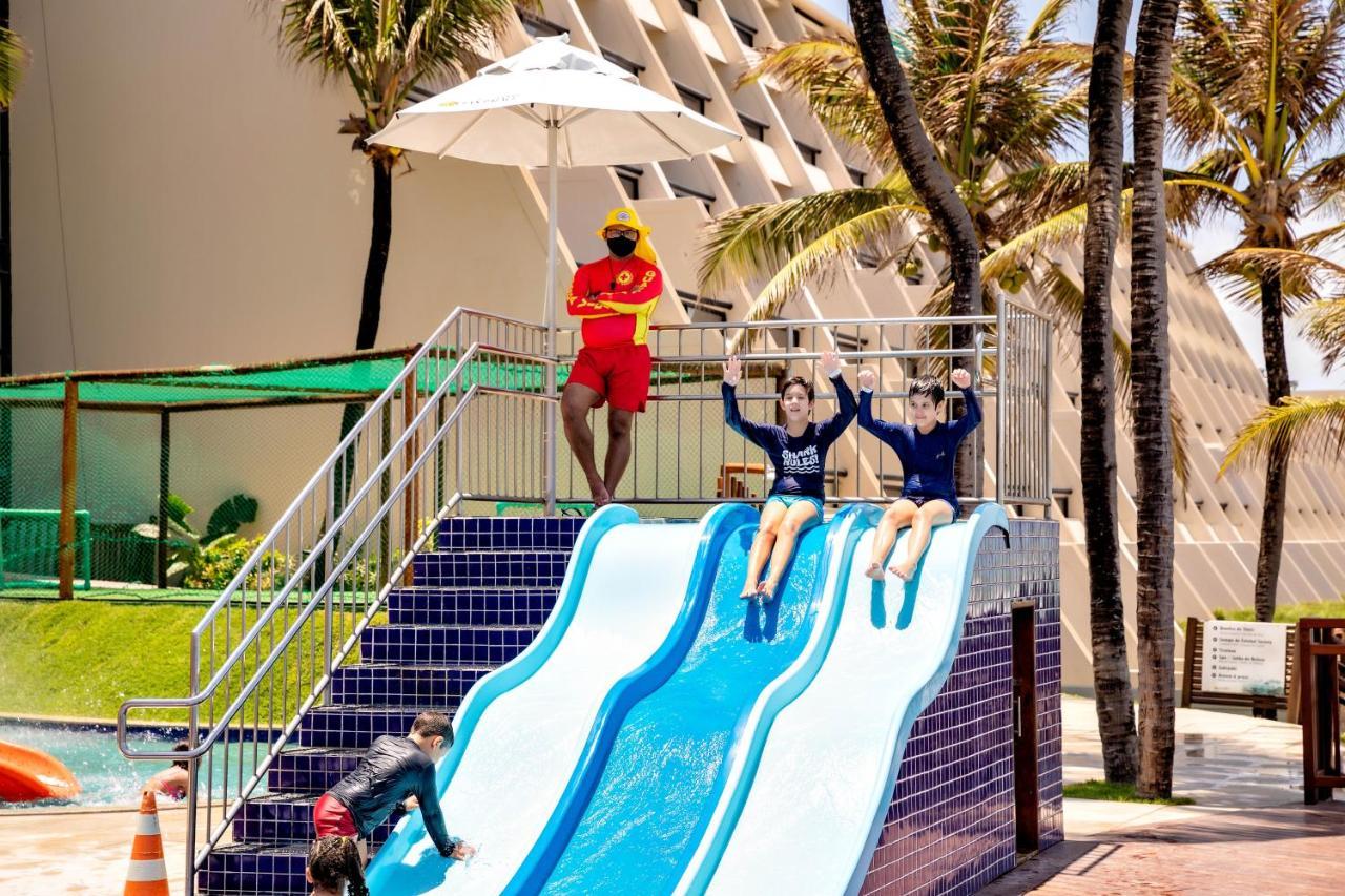 Ocean Palace All Inclusive Premium Natal Luaran gambar The water slide at the pool