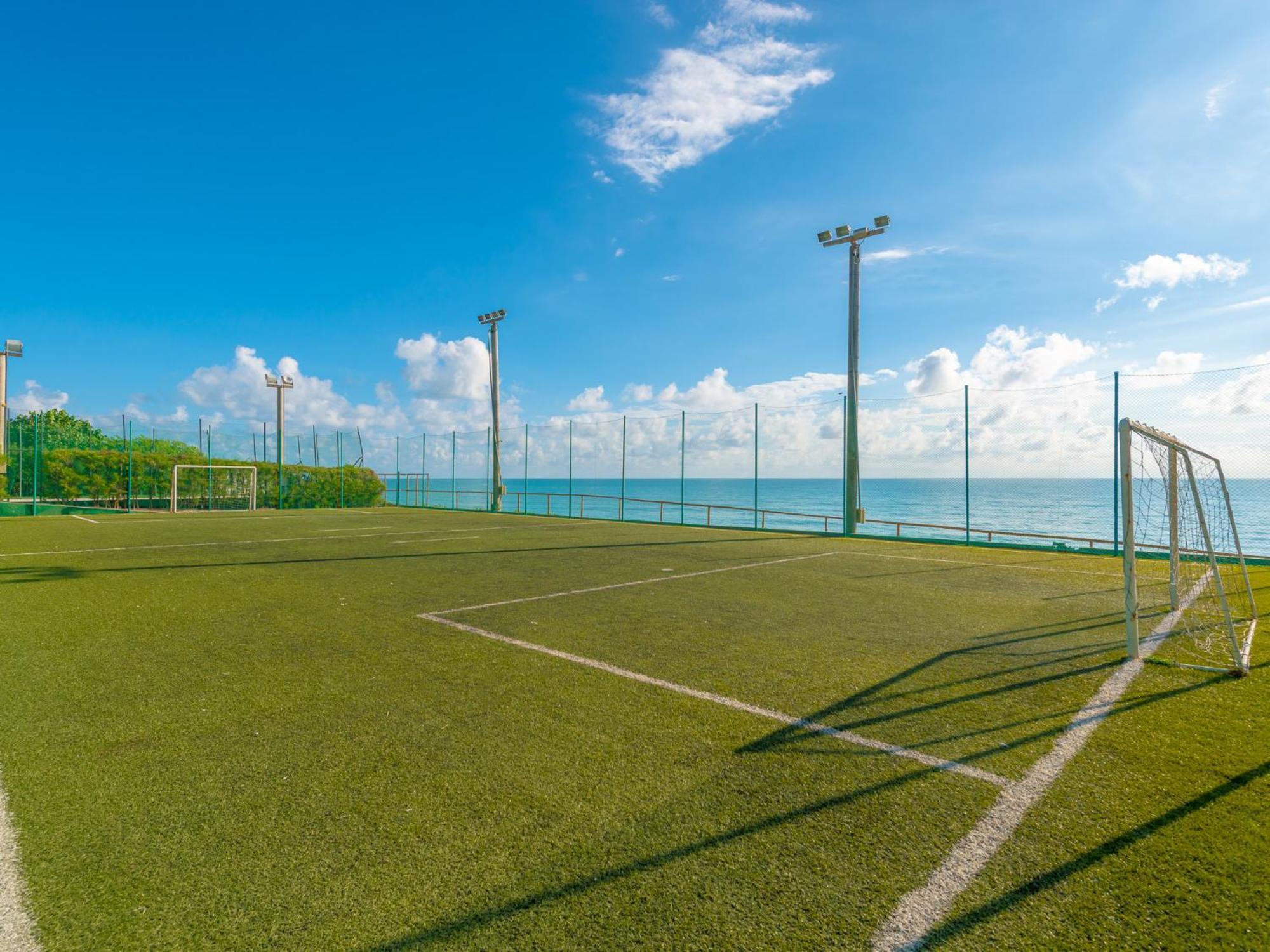 Ocean Palace All Inclusive Premium Natal Luaran gambar The football field at the resort