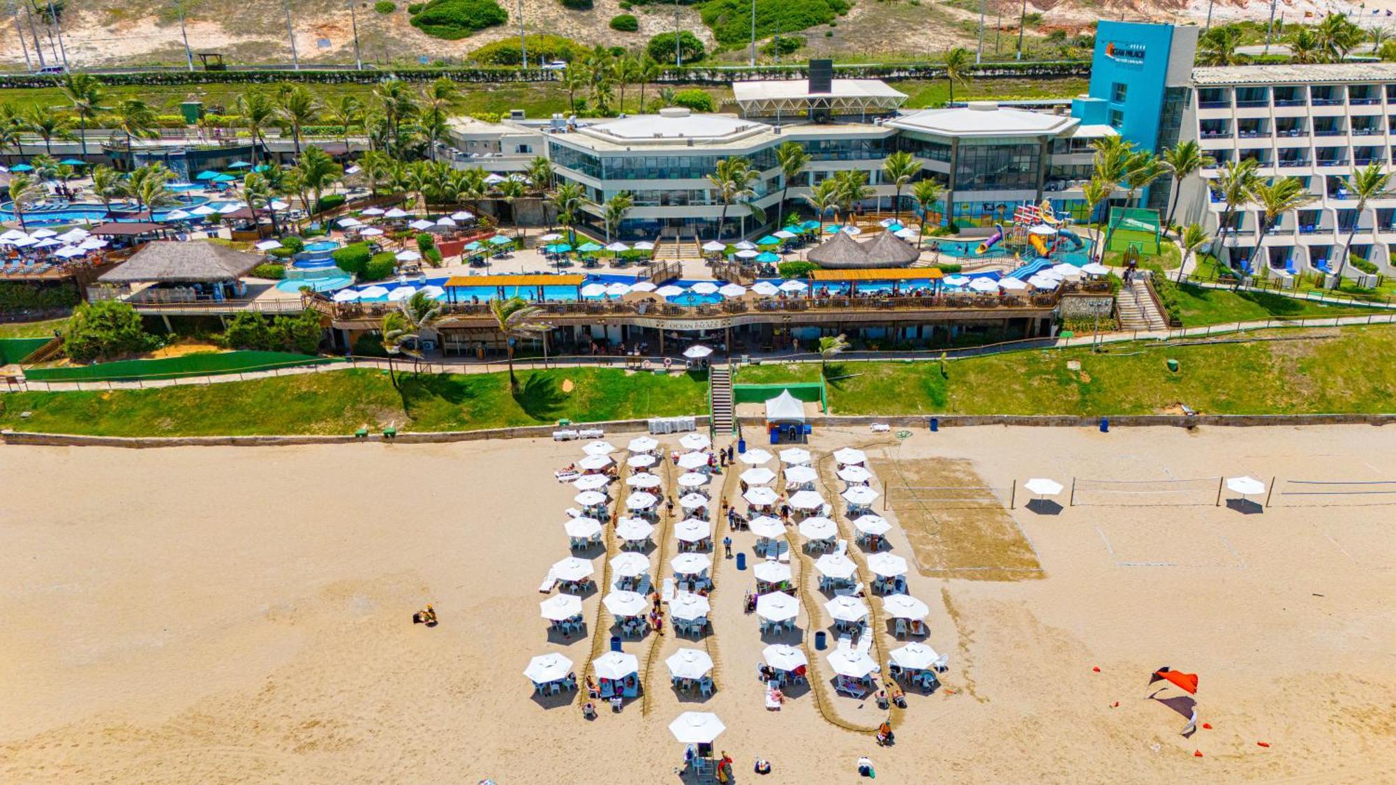 Ocean Palace All Inclusive Premium Natal Luaran gambar Aerial view of the beach club